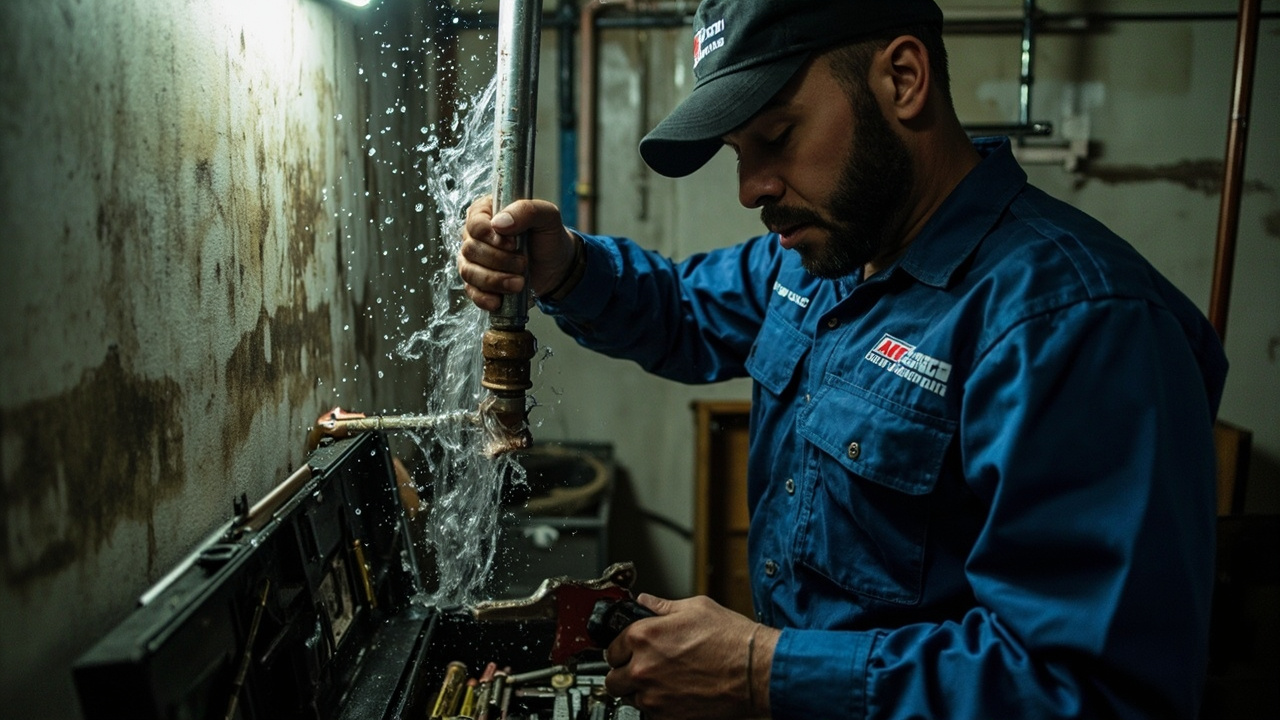 Burst Pipe Repair in Memphis – 24/7 Emergency Response Stops Water Damage Fast