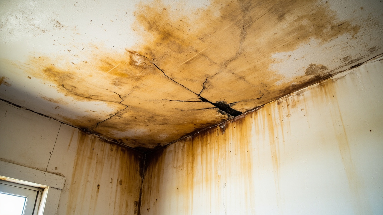 Water Stains on Ceiling or Walls in Memphis – Expert Diagnosis and Permanent Repair