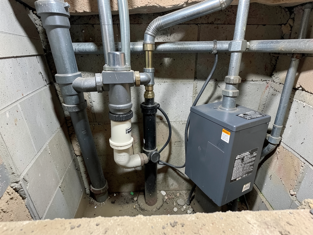 Deciding between a French drain and a sump pump for your wet yard in Atoka