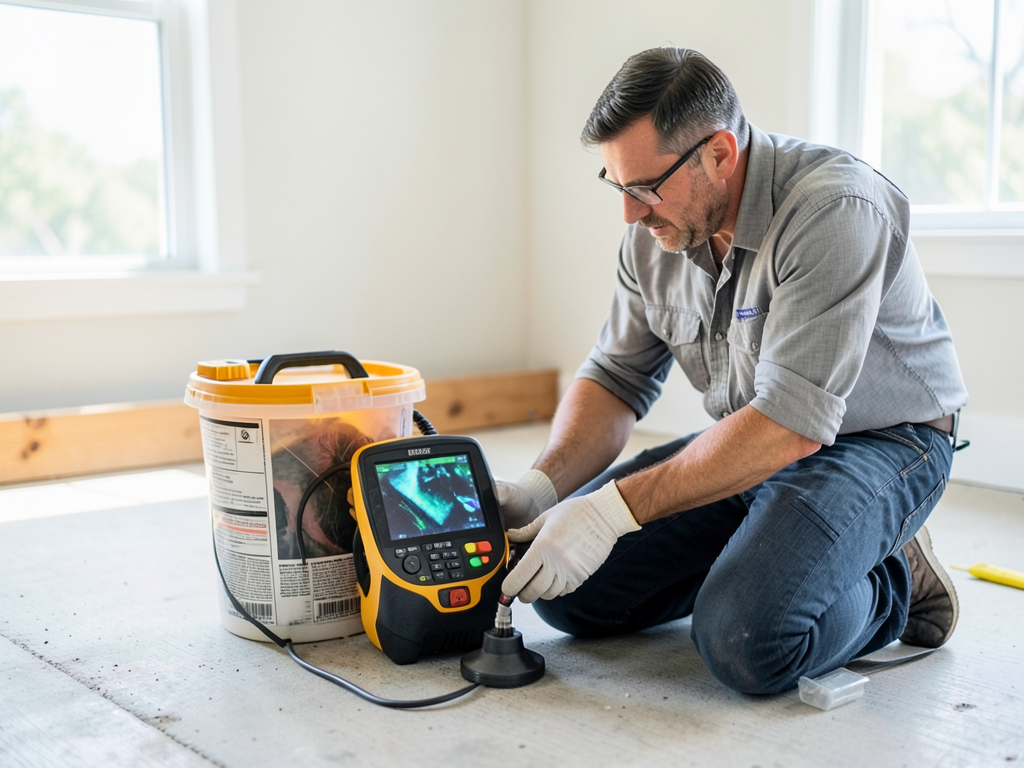 How to tell if you have a slab leak under your mem