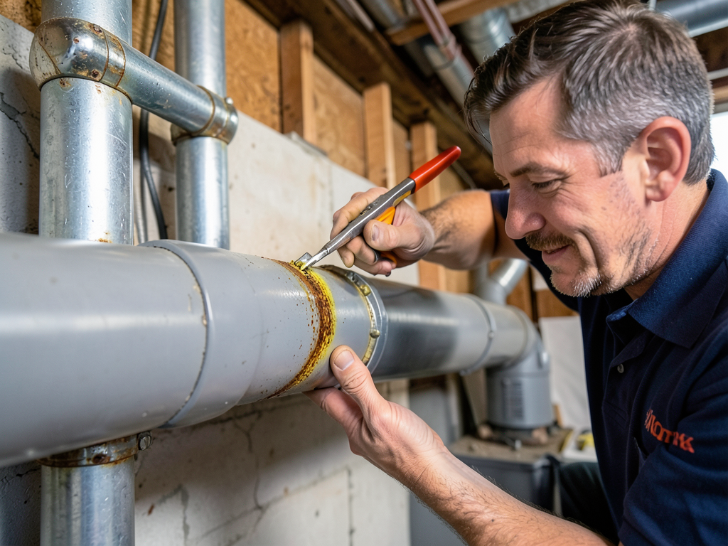 Identifying old lead pipes in north memphis homes