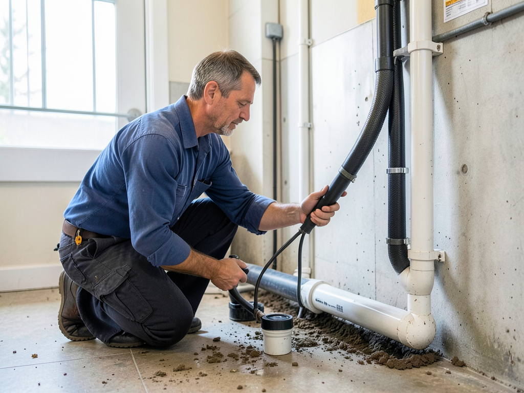 Planning the plumbing for a luxury dog wash statio