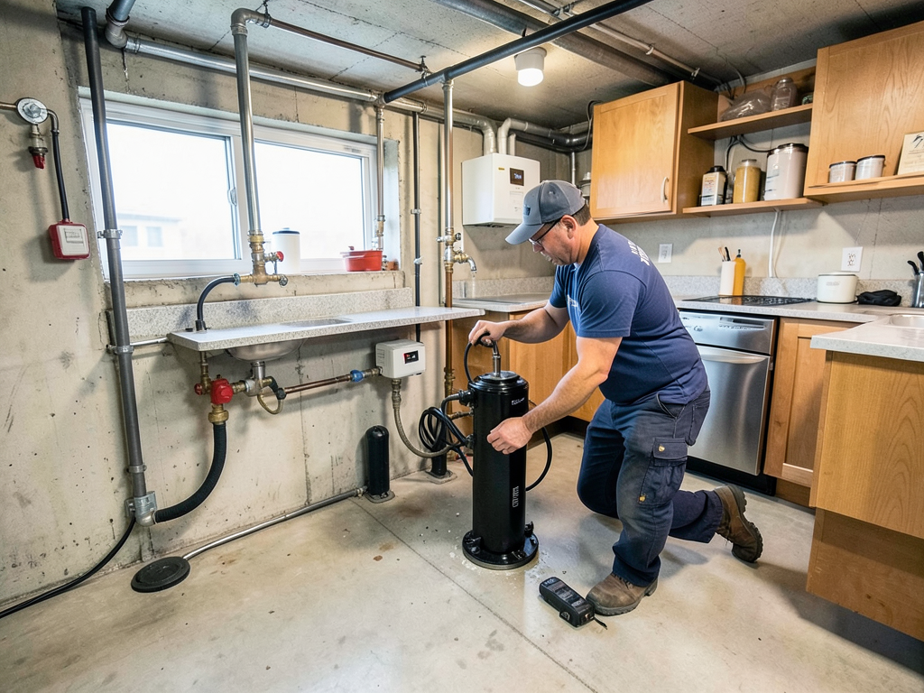 Planning the plumbing layout for your new basement