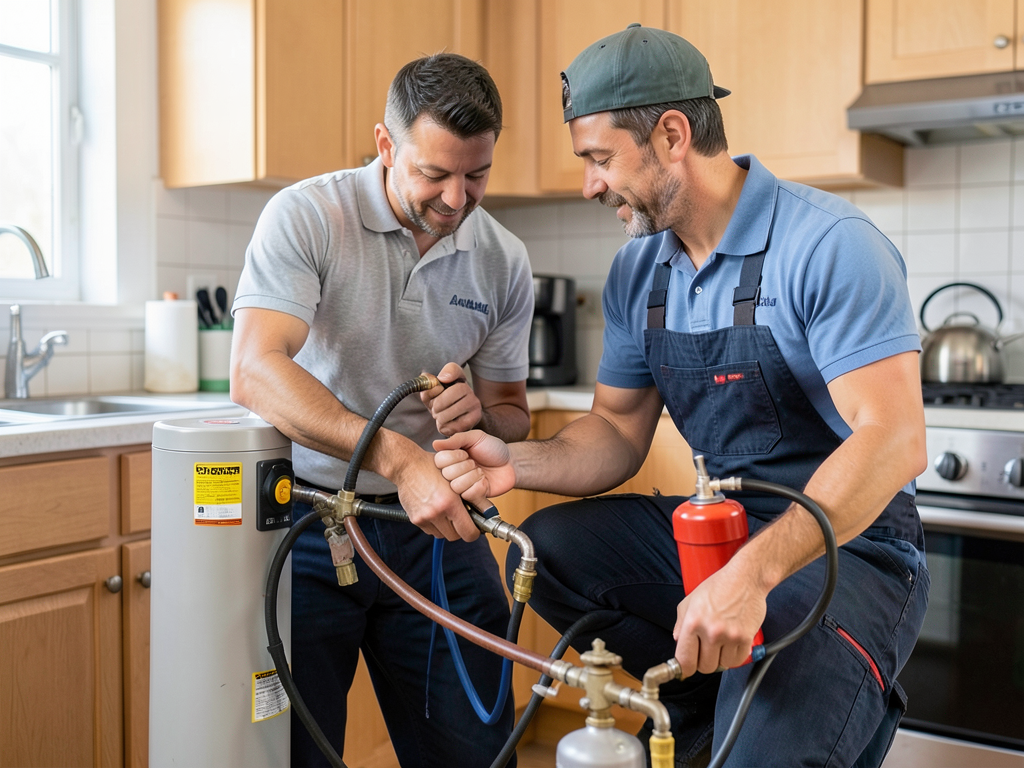 Safe and certified gas line installation services