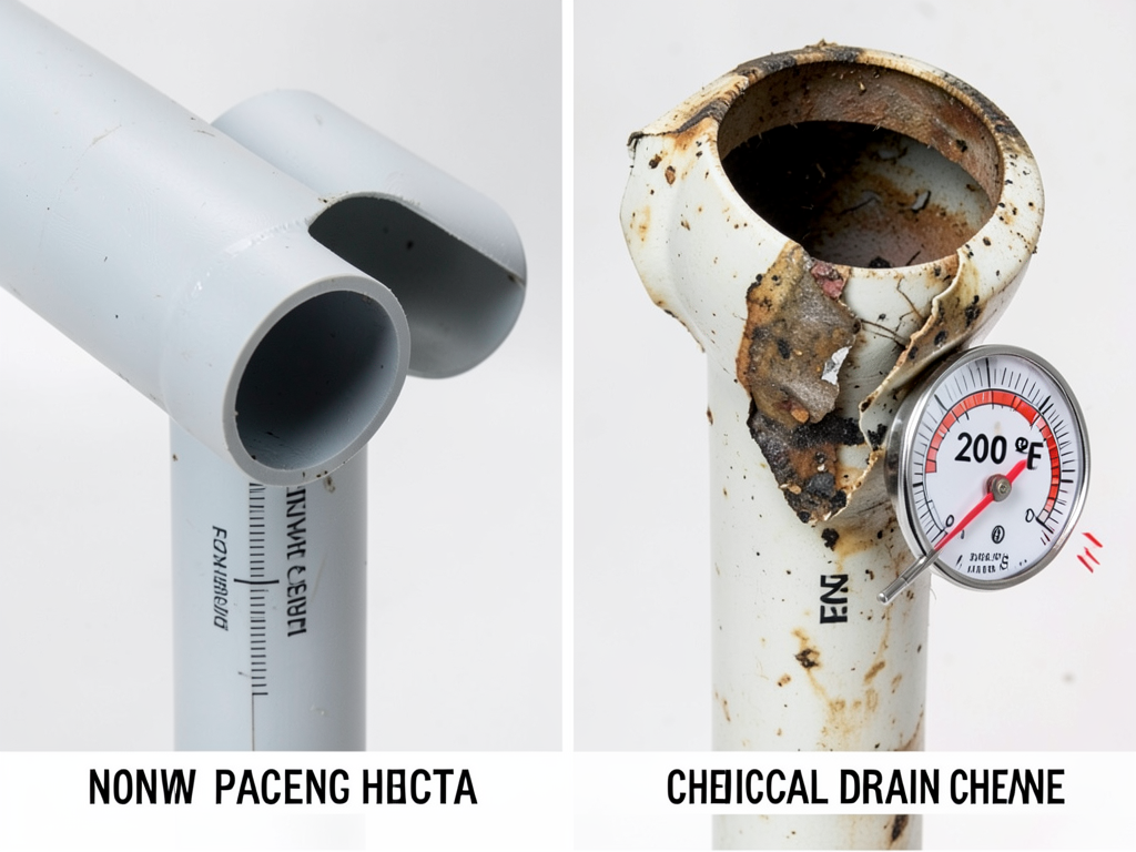 Why you should think twice before using chemical liquid cleaners in your Bartlett drains